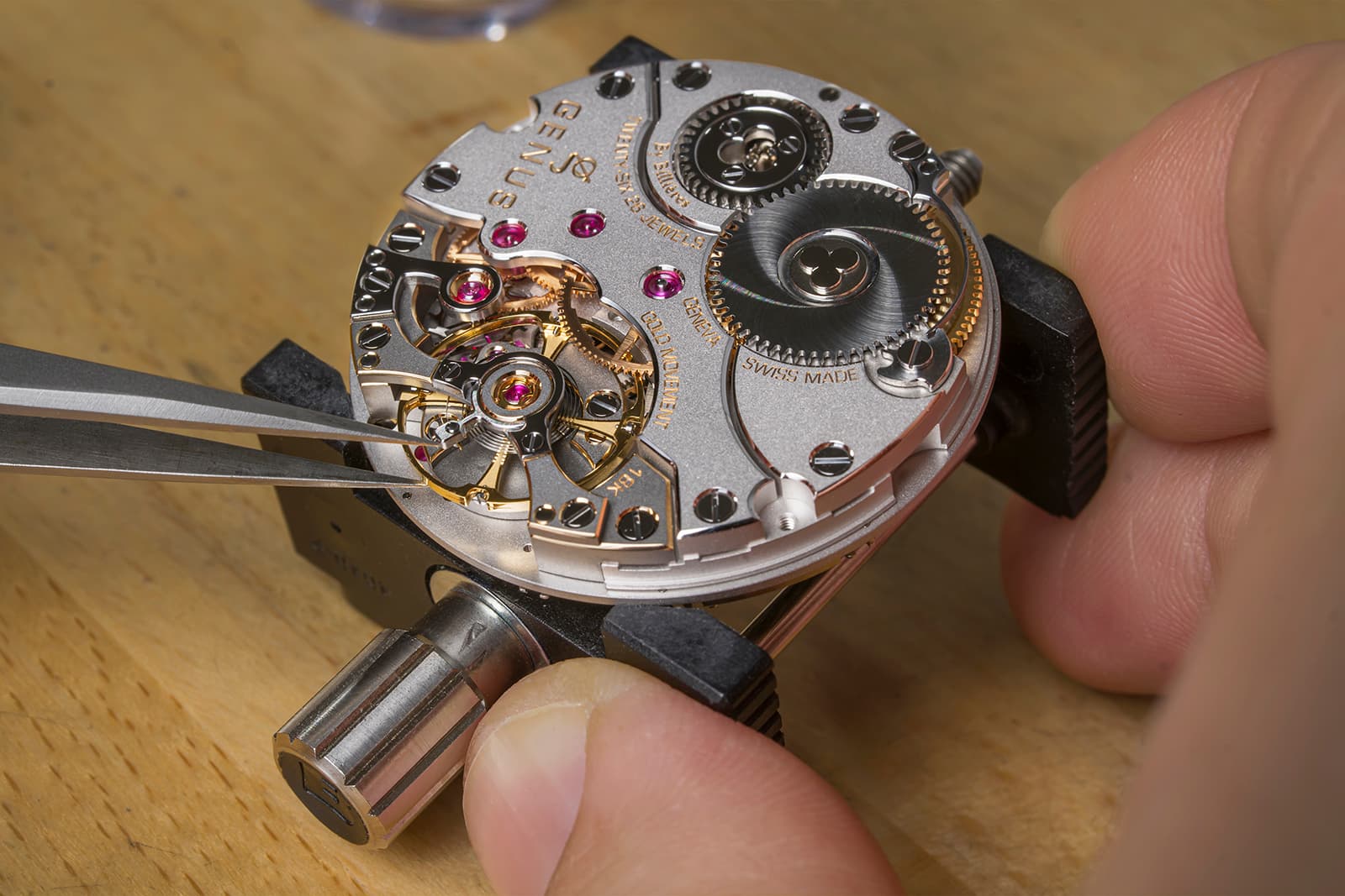  Swiss watchmaker GENUS spent many hours perfecting the complex movement that’s housed within its new Dragon timepiece 