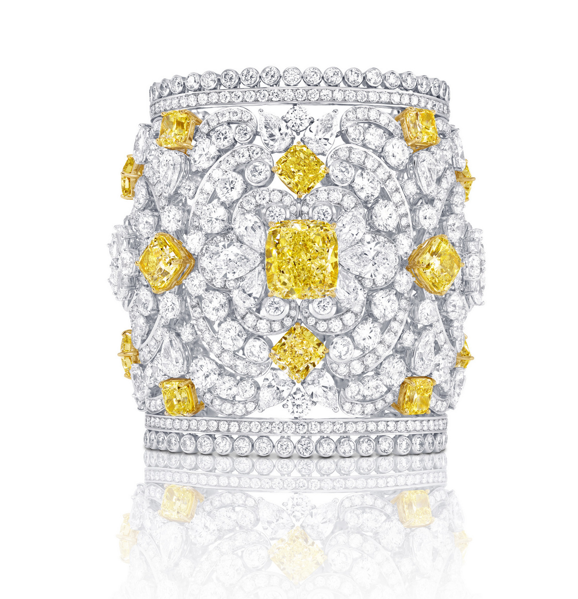 Graff-white-yellow-diamond-cuff