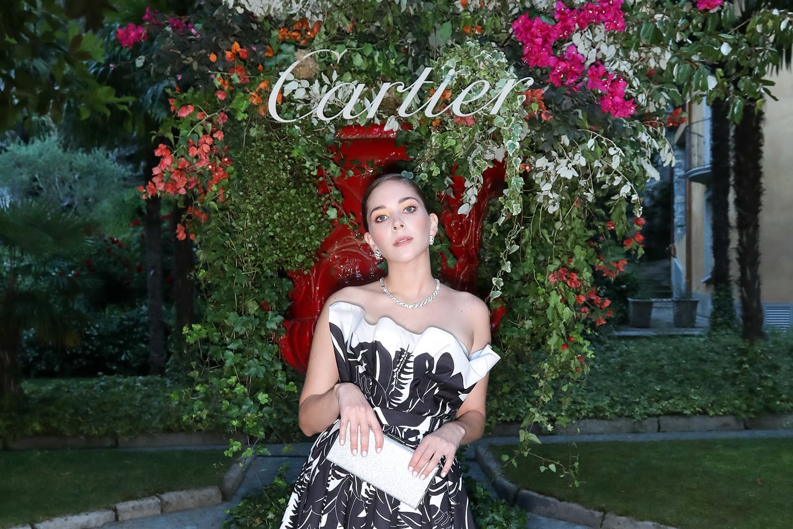  Fatima Al Banawi at the the Sixième Sens par Cartier High Jewellery Collection launch event in Lake Como, Italy 