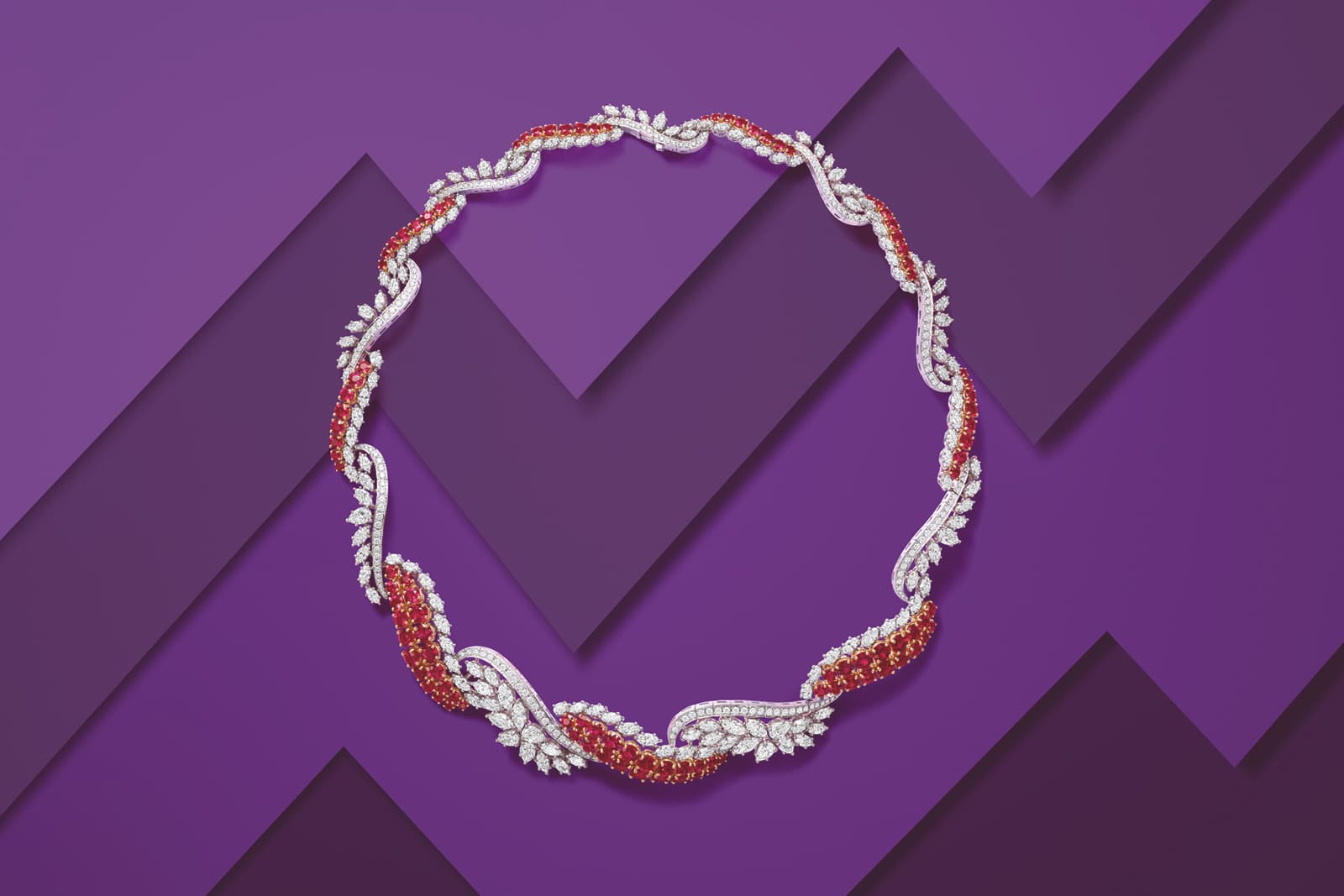  Harry Winston E - Winston Eternal Endless Love necklace from the LOVE Collection