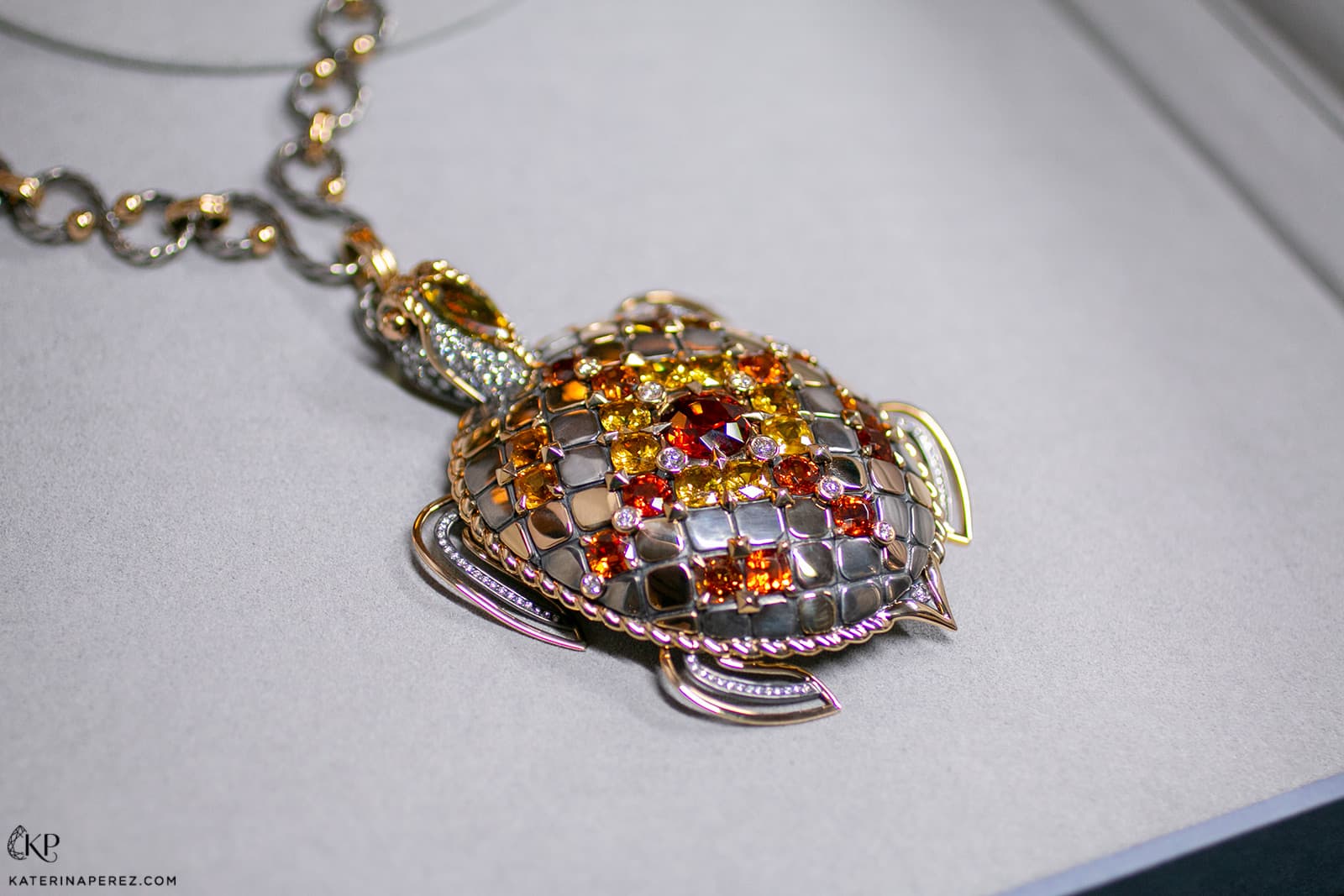  Elie Top Tortoise pendant from the Magica Naturae Collection