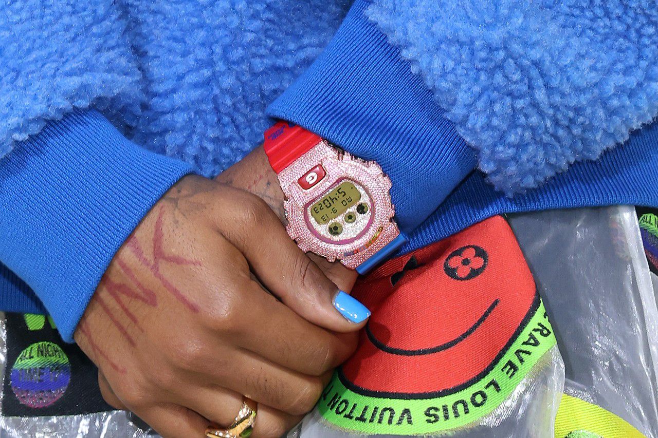  Rapper Kid Cudi in a G-Shock watch at the Met Gala 2021