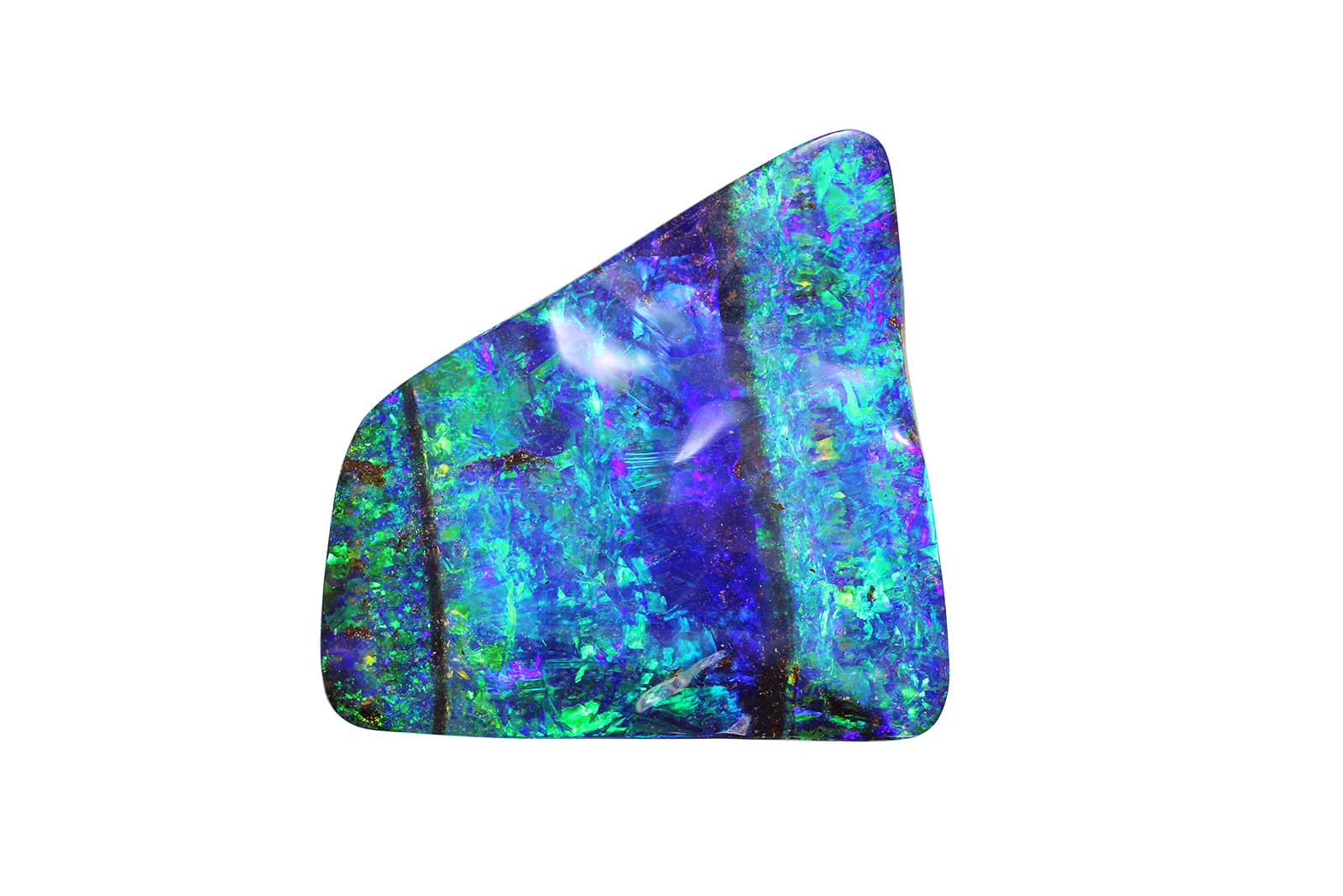 A piece of boulder opal from Emil Weis Opals 