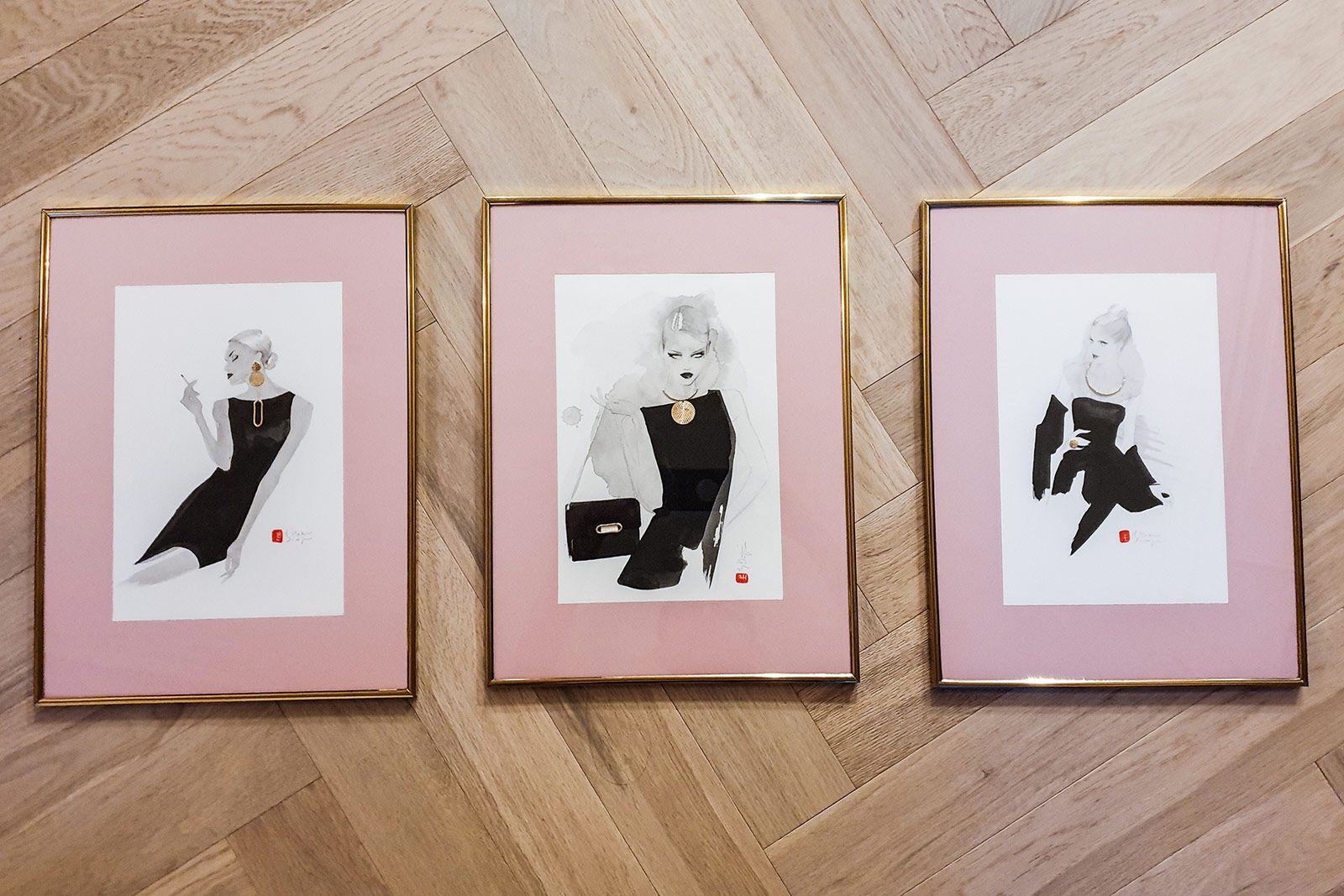  Hossein Borojeni watercolour paintings for the FLAIR Project by Katerina Perez 