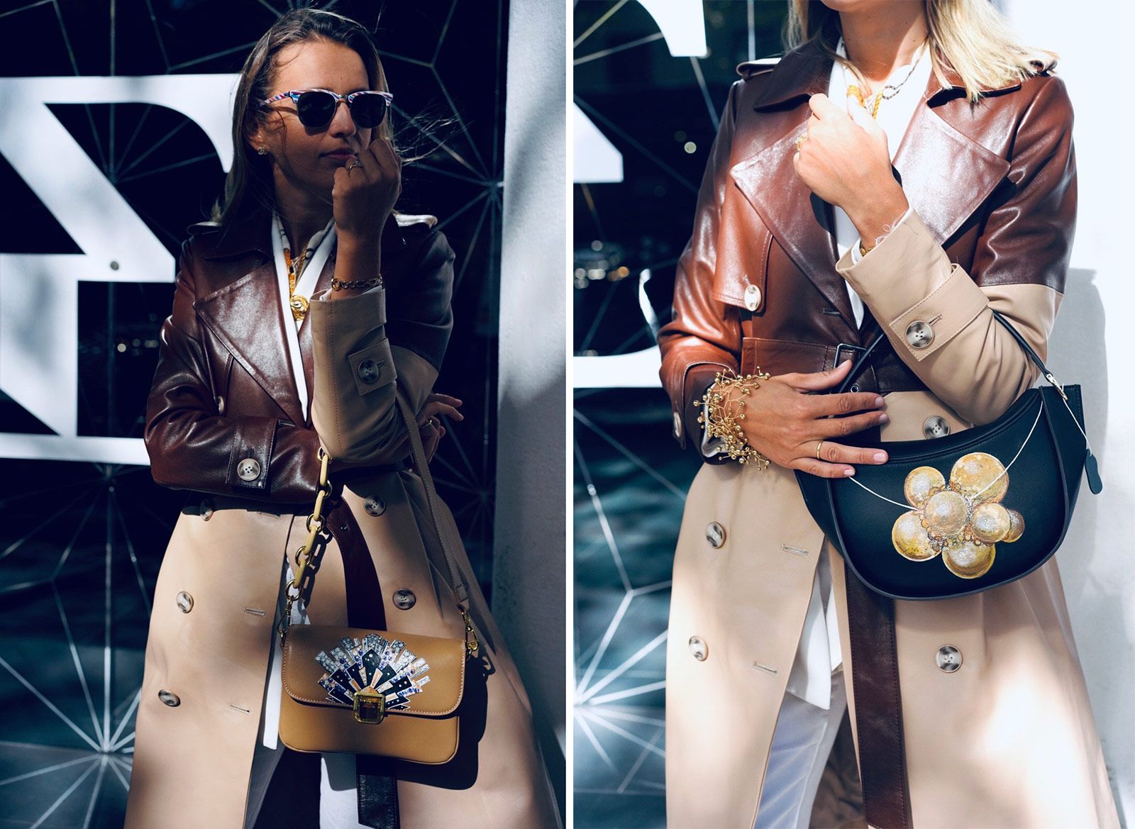  Hand-painted, jewellery-inspired handbags by Anna Petrich for the FLAIR Project by Katerina Perez