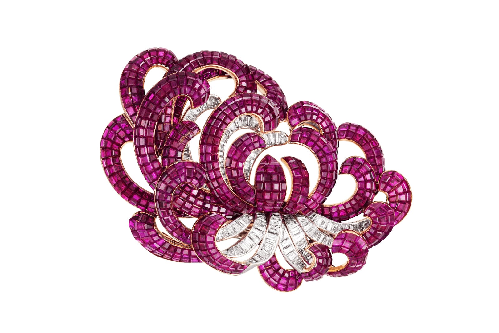  Van Cleef & Arpels Chrysanthemum clip brooch from 1937