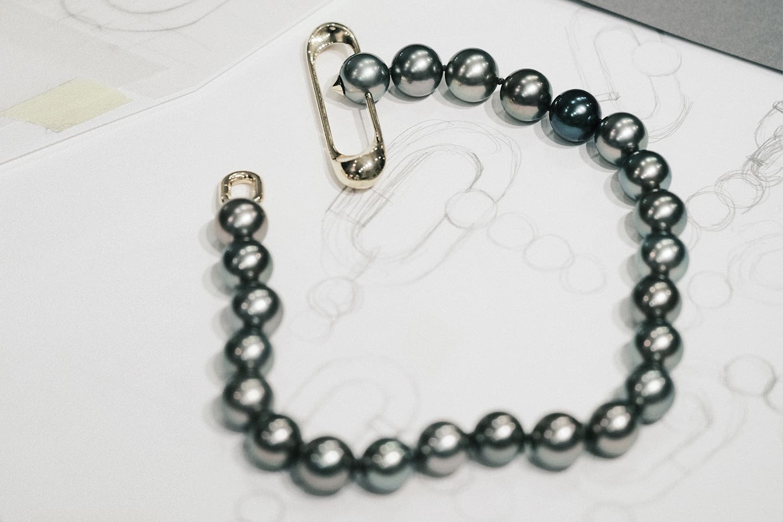  A bespoke pearl creation by London-based jeweller, Hannah Martin