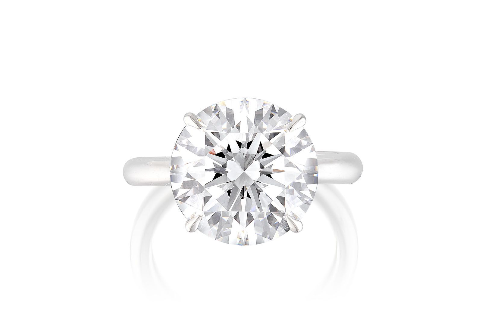  A 7.07 carat D colour, flawless diamond ring to be sold by Phillips Hong Kong in November 2021