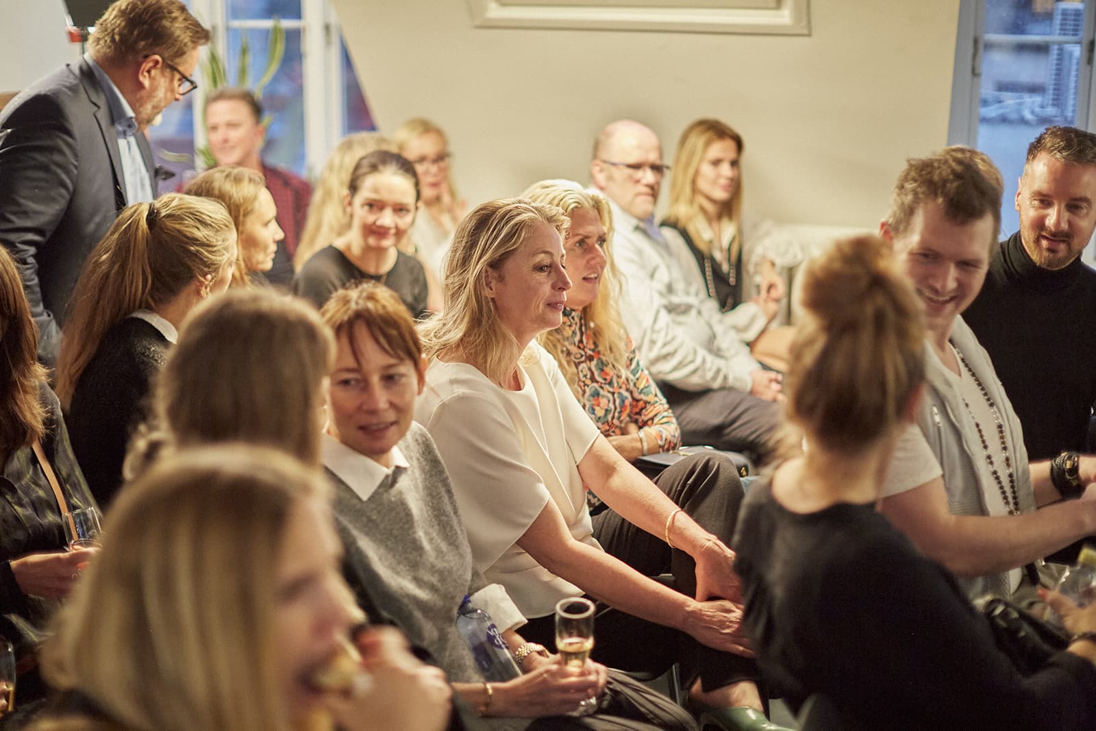 The assembled guests at the Wennick-Lefèvre event in Copenhagen