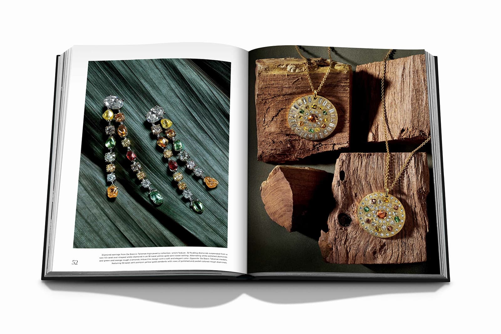  De Beers jewellery pieces featured in the pages of Diamonds by the Natural Diamond Council