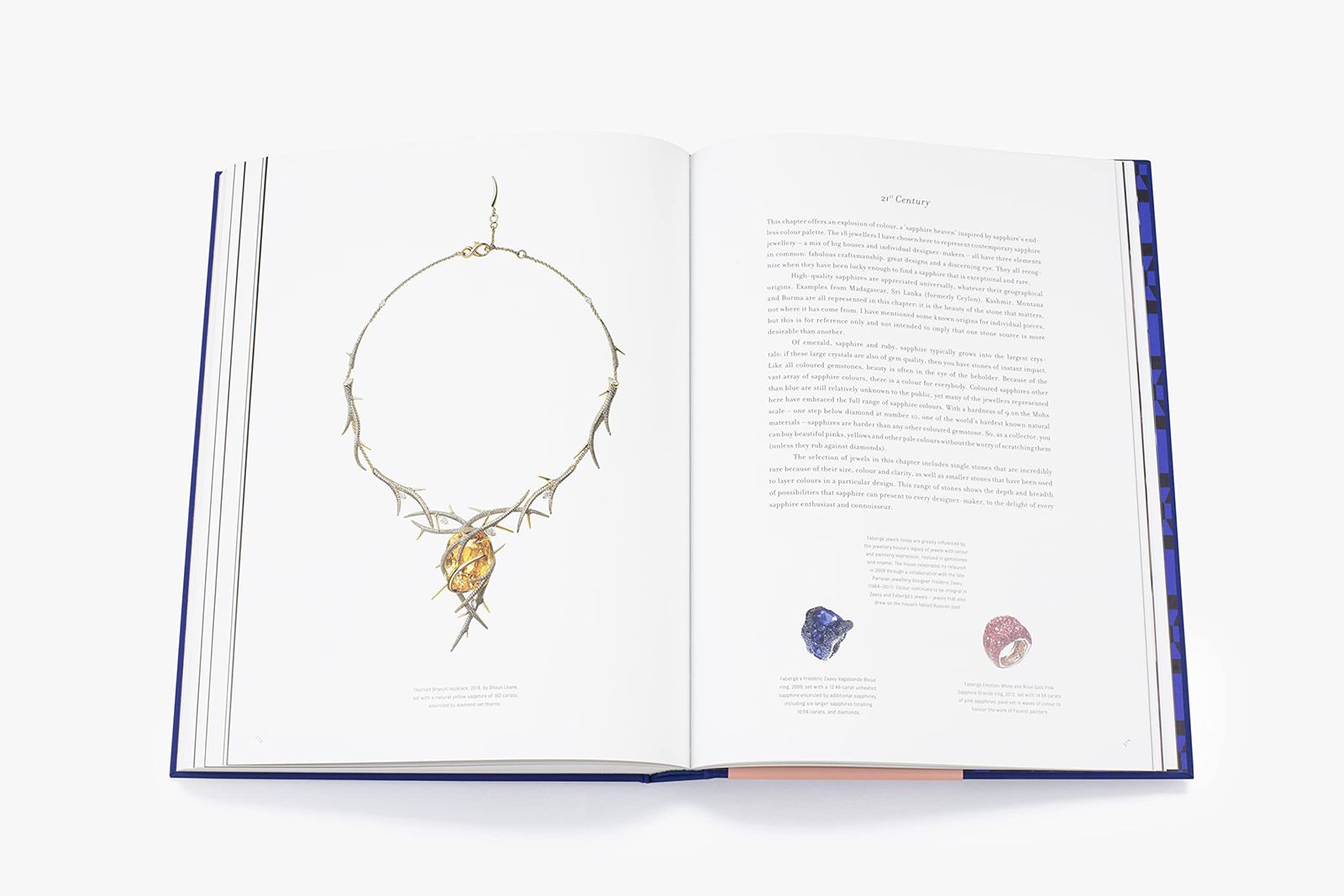  Jewellery pieces shine through the pages of a new book by Joanna Hardy, Sapphire