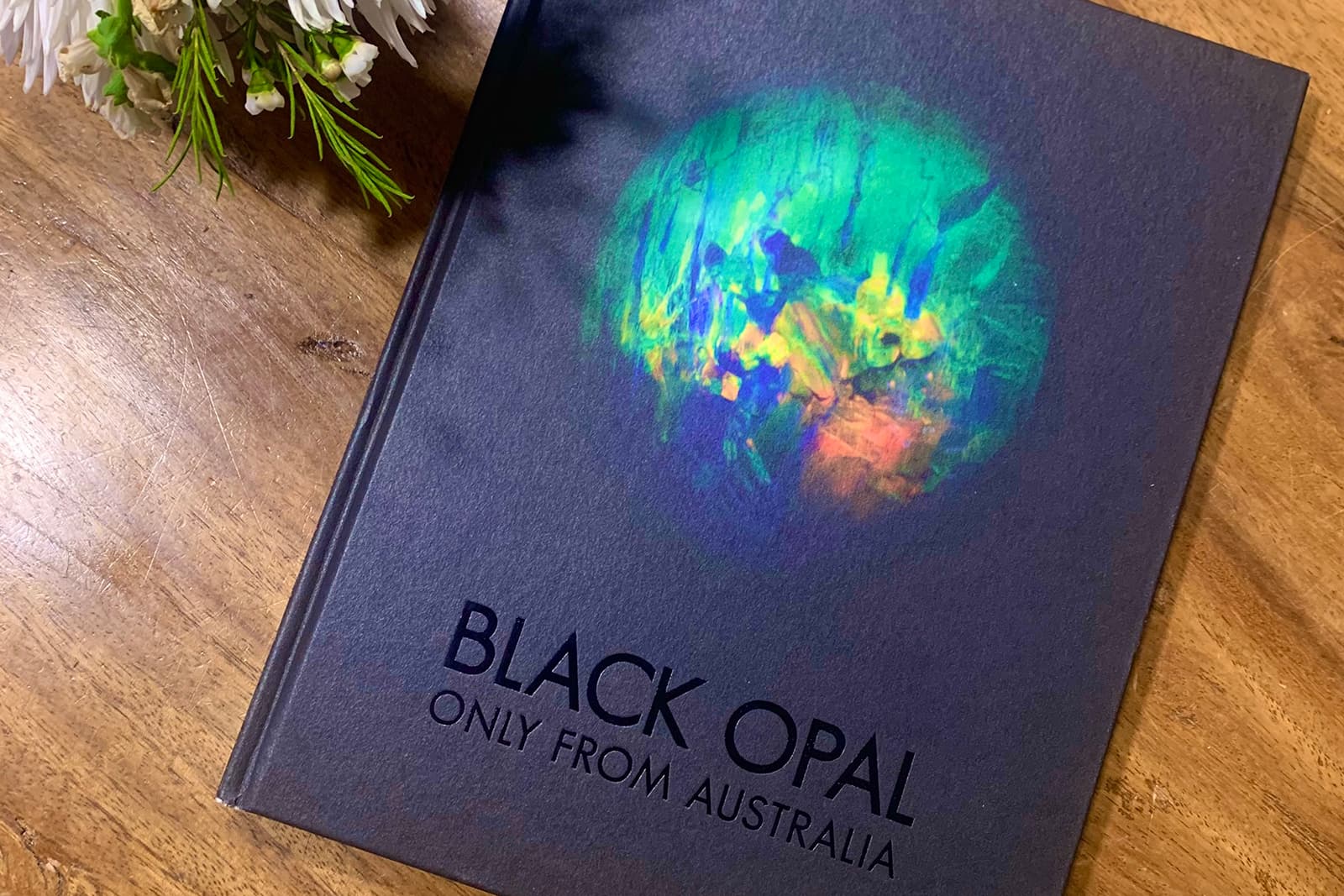 The front cover of Black Opal, Only From Australia by Imagem