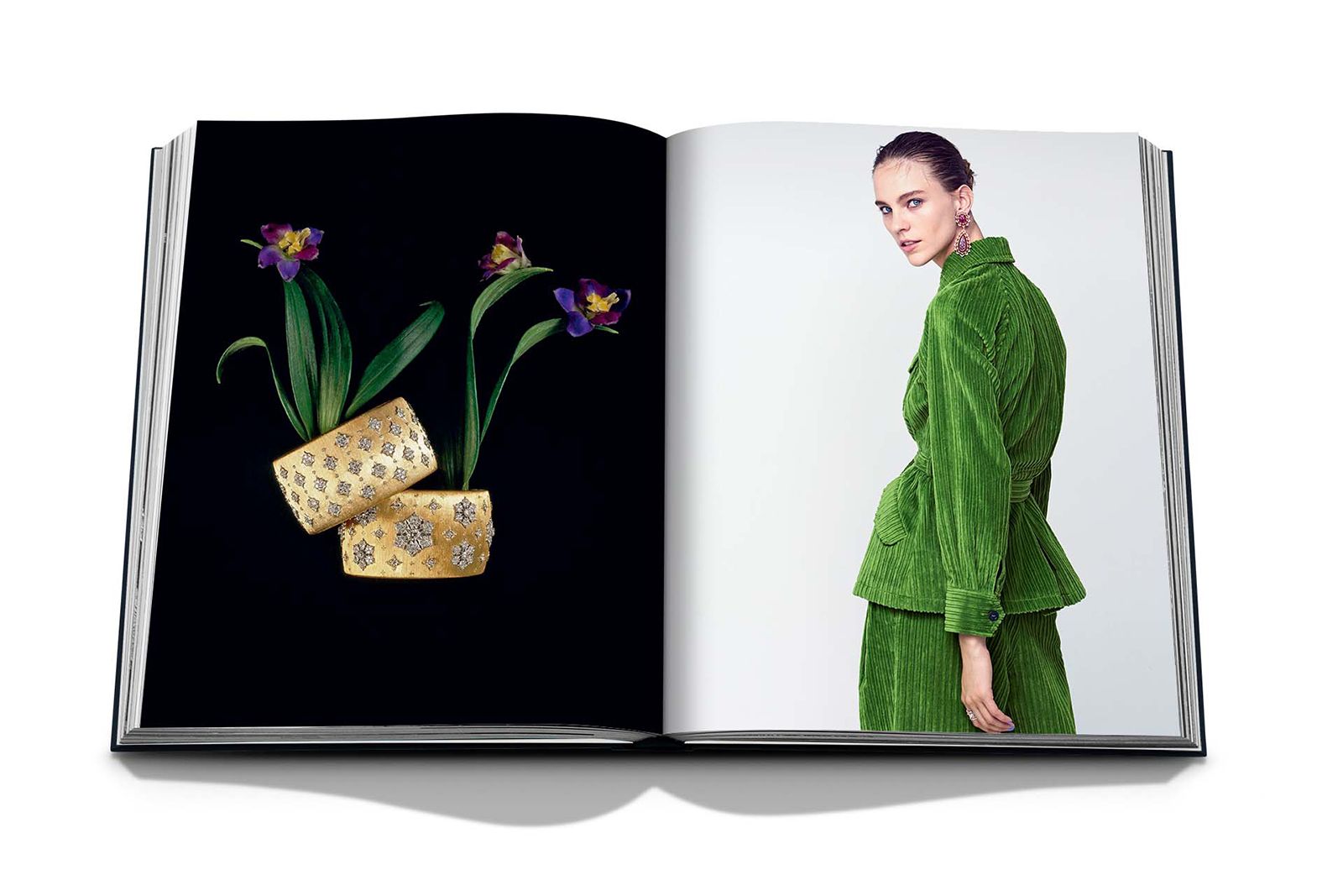  Model and still life imagery features in a new book titled Buccellati, which is dedicated to the Italian jewellery brand