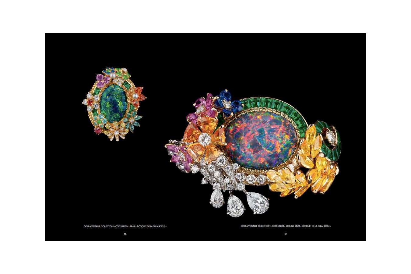  Black opal jewellery creations in the book Black Opal, Only From Australia by Imagem
