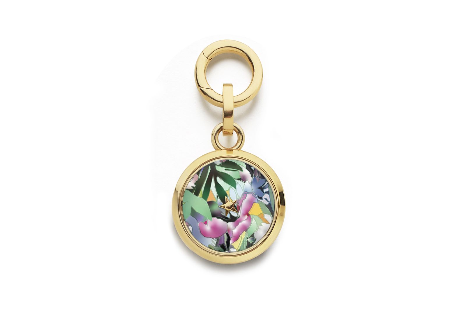 Anna Maccieri Rossi hand painted Carpe Diem charm