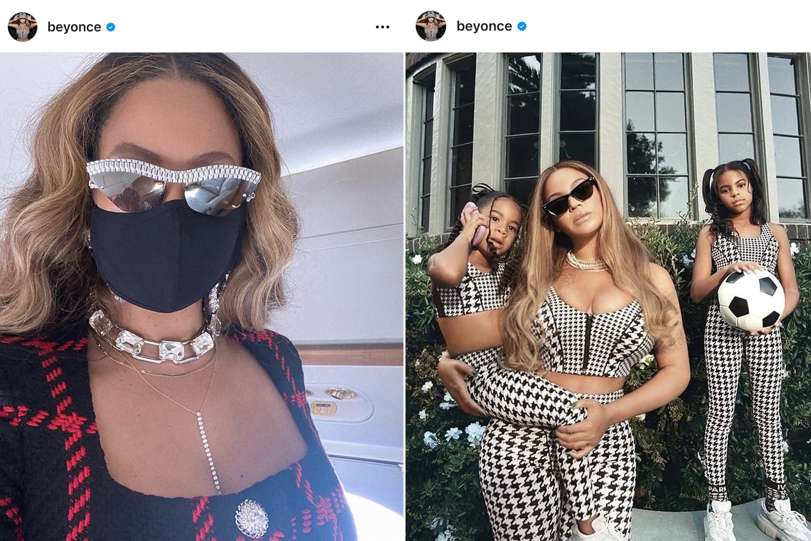  Beyoncé combines chokers and longer pieces in her unique take on the 'neck mess' trend