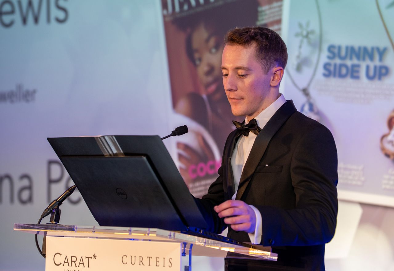  Professional Jeweller Editor, Sam Lewis, was Katerina's co-host for the evening