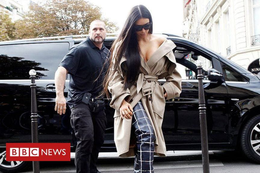 Kim Kardashian was famously robbed of her diamond jewellery in Paris in 2016
