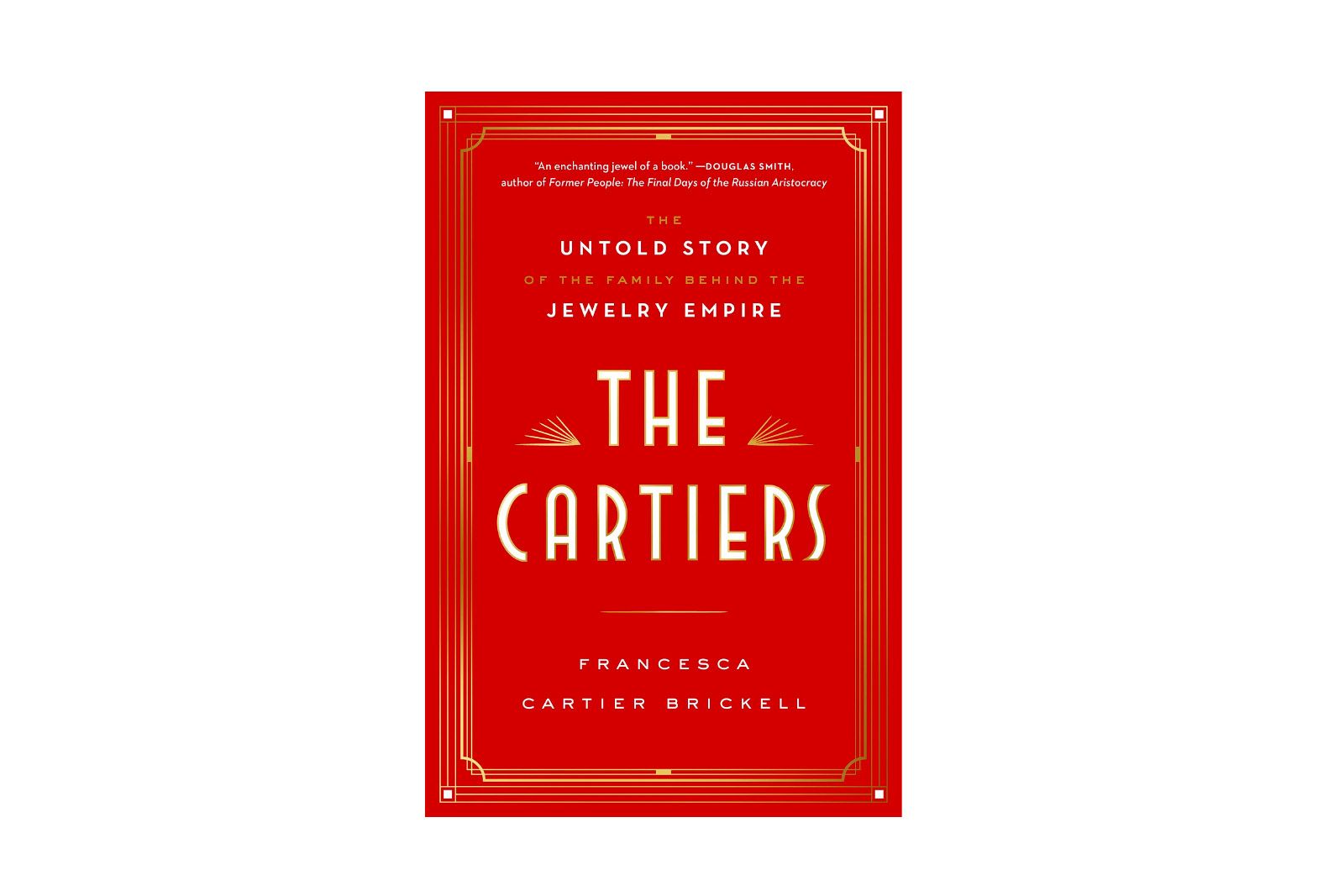  The front cover of The Cartiers by Francesca Cartier Brickell