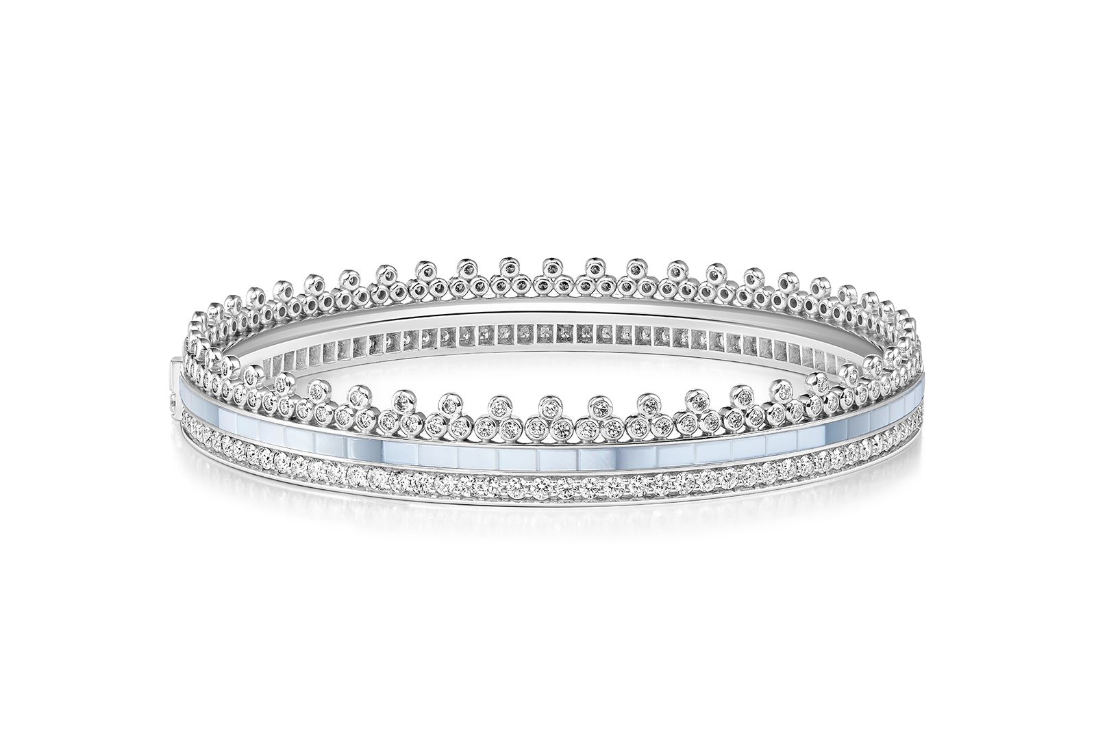  One of 10 Boucheron New Churiyans bracelets from the Histoire de Style New Maharajahs High Jewellery Collection