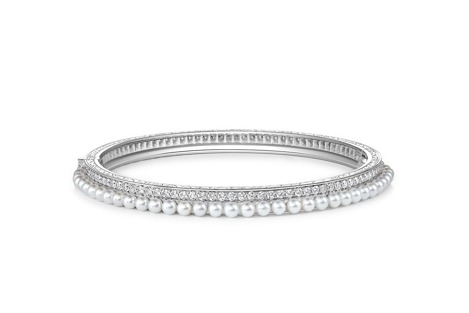  A diamond-set Boucheron New Churiyans bracelet from the Histoire de Style New Maharajahs High Jewellery Collection