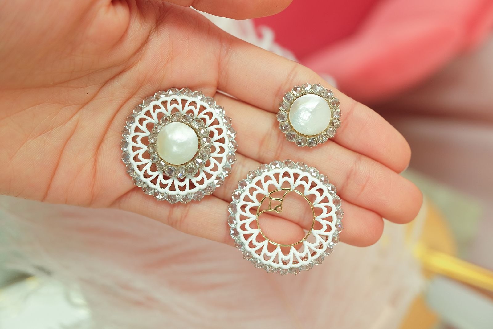  Sarah Ho Fonteyn multiwear earrings 