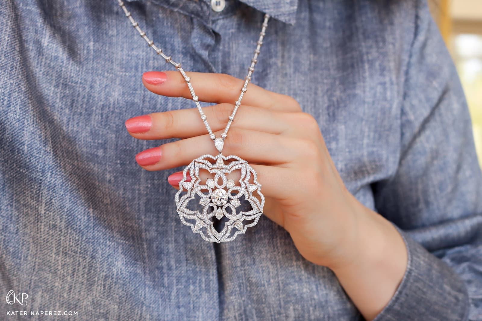  Atelier Pino Spitaleri diamond pendant 
