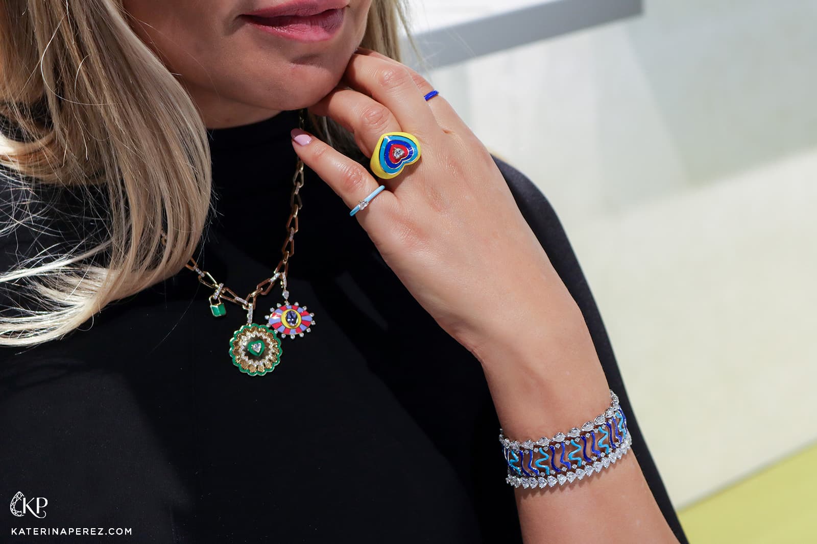  Ghada el Sokkari Sultan of Rock by GS wears pieces from her collection