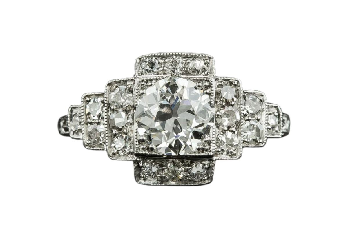  A diamond ring from the 1930s courtesy of Lang Antiques