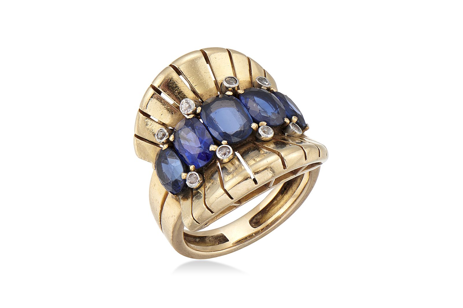  A ring from the 1940s courtesy of Sotheby's