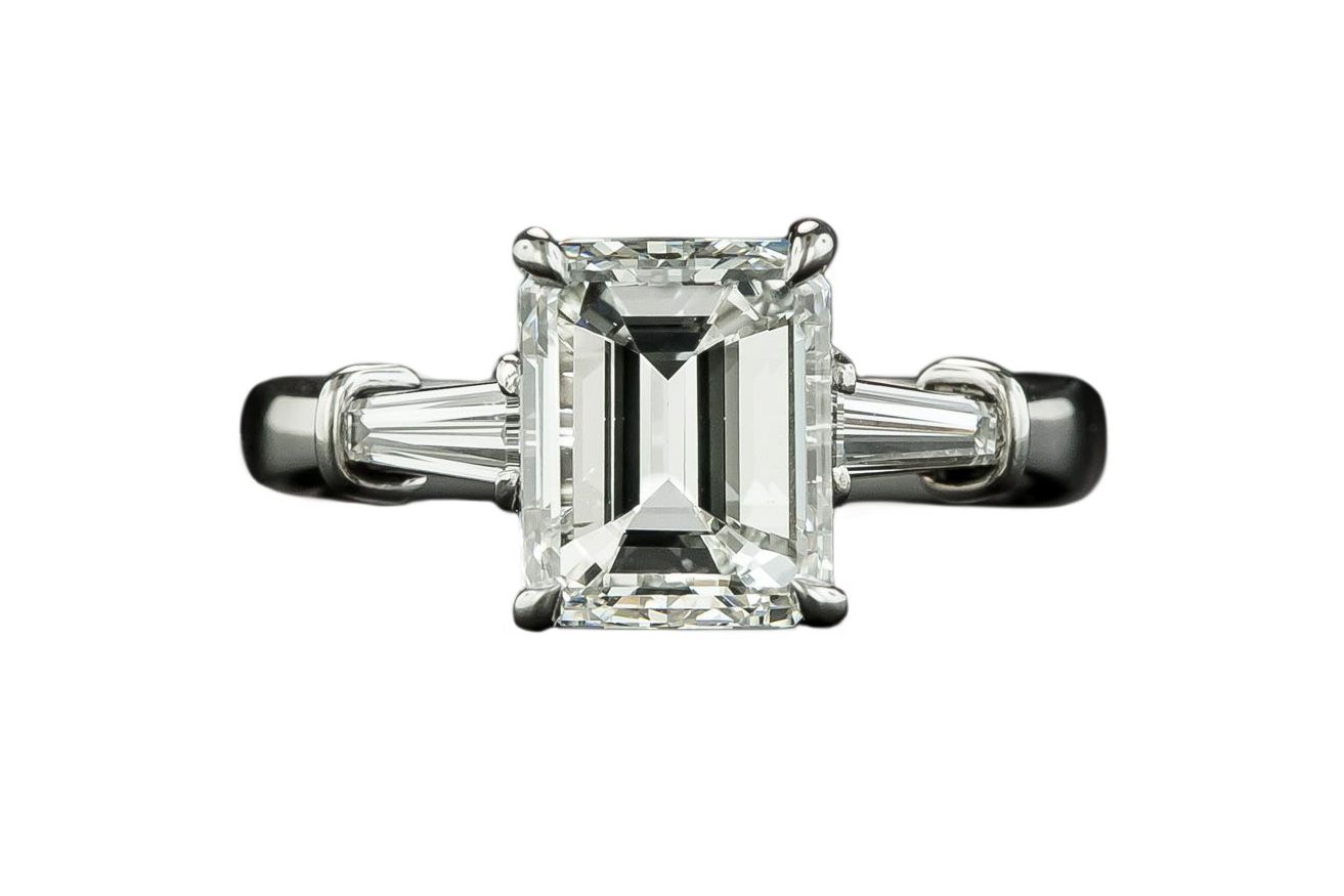  A diamond engagement ring from the 1960s, courtesy of Lang Antiques
