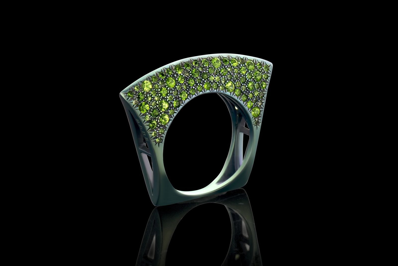  BARE by Dries Criel Lotus ring 