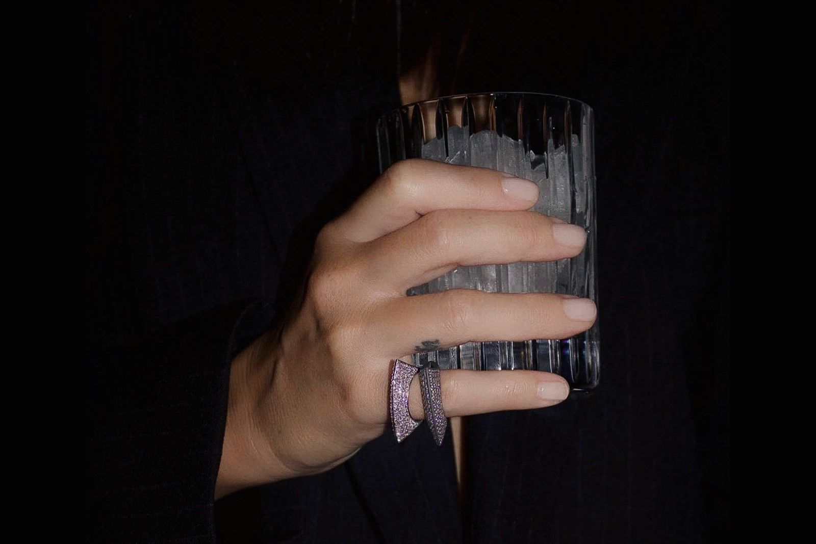 BARE by Dries Criel Planète Eclatante Lotus rings