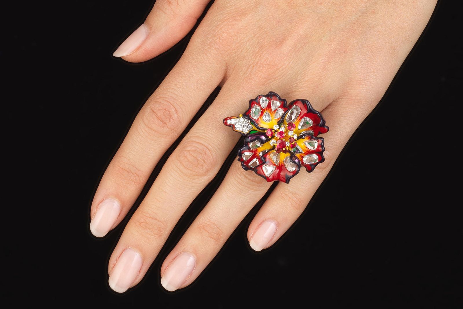  This Dior Egratigna Chipie ring from the 2008 Milly Carnivora collection will be sold in the upcoming Bonhams London Jewels auction in April 2022