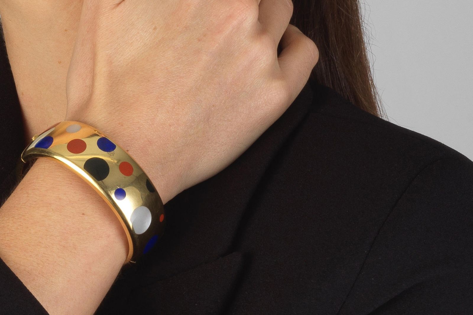  Angela Cummings for Tiffany & Co. gem-set bangle from the 1980s, due to be sold by Bonhams at its upcoming London Jewels auction