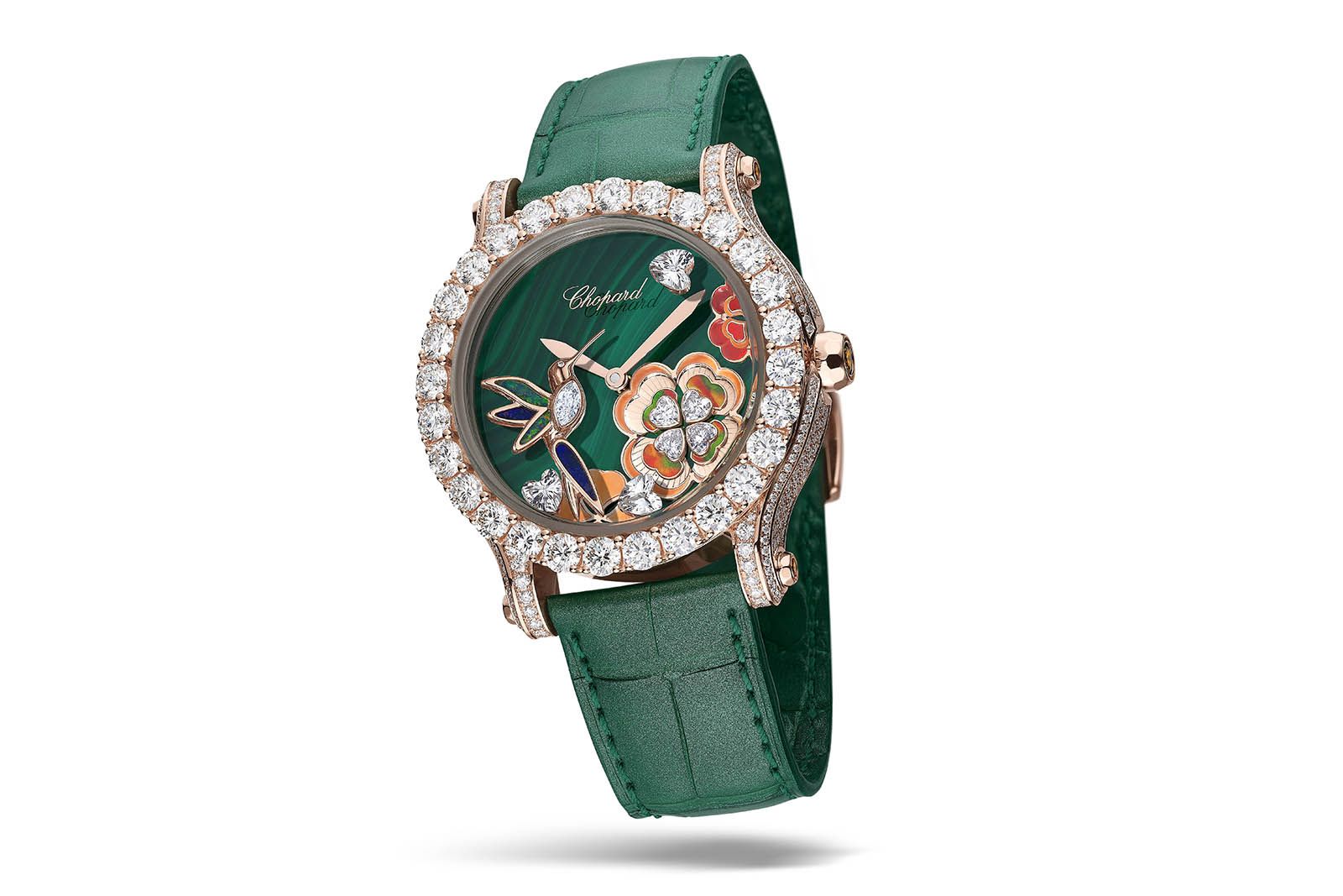 Chopard Happy Sport Métiers d’Art Hummingbird watch 