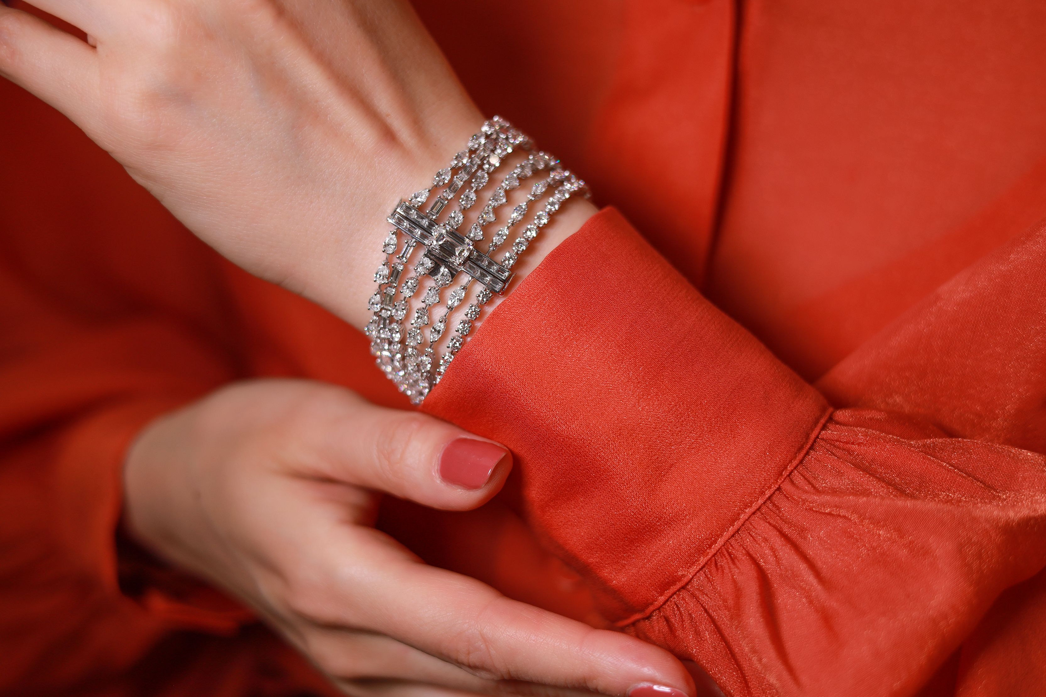  The Marco Valente Fancy bracelet has a diamond-set clasp for added detail 