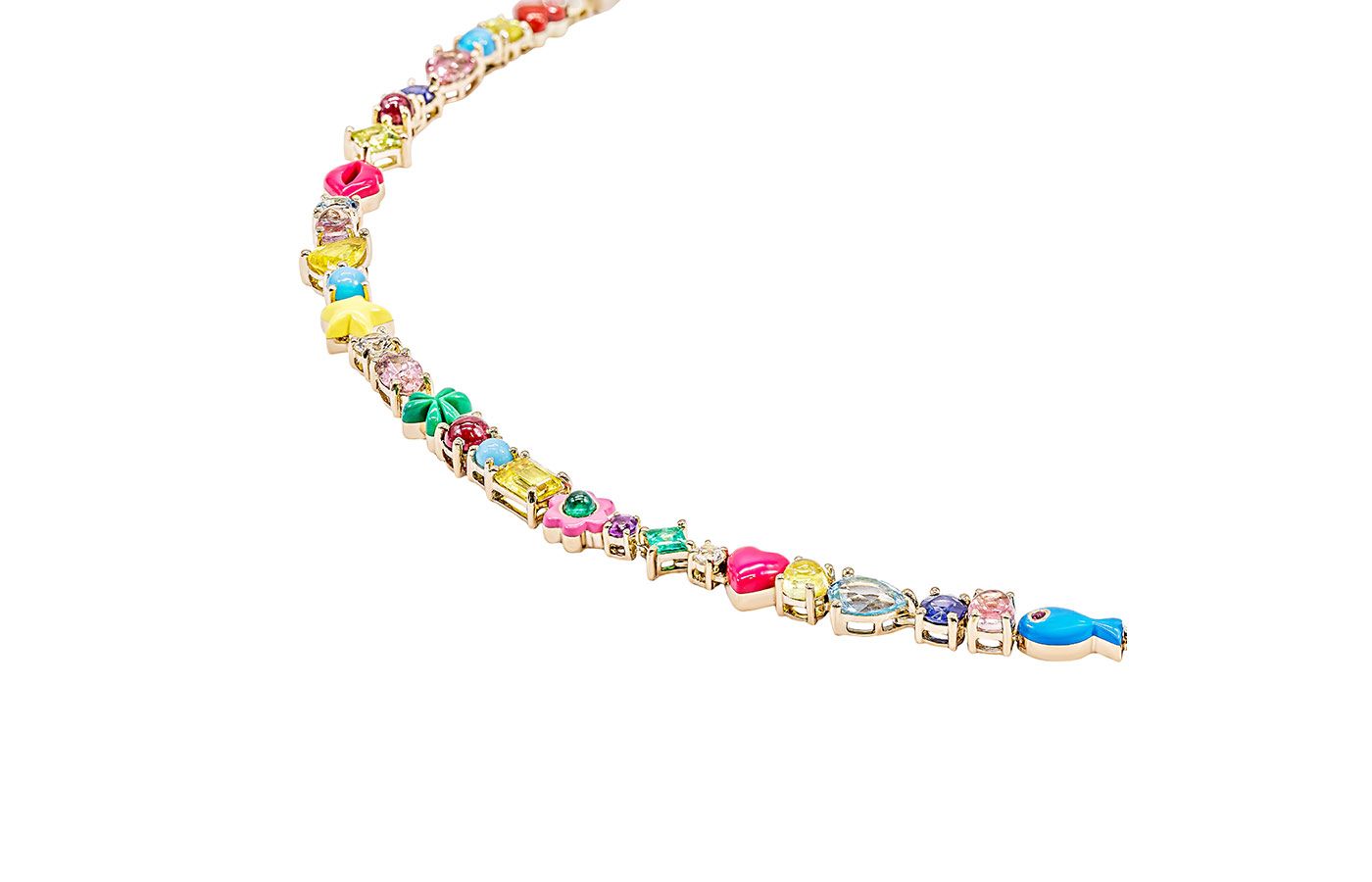  Aisha Baker Sugar Crush Necklace inspired by inspired by childhood trips to the sweetshop