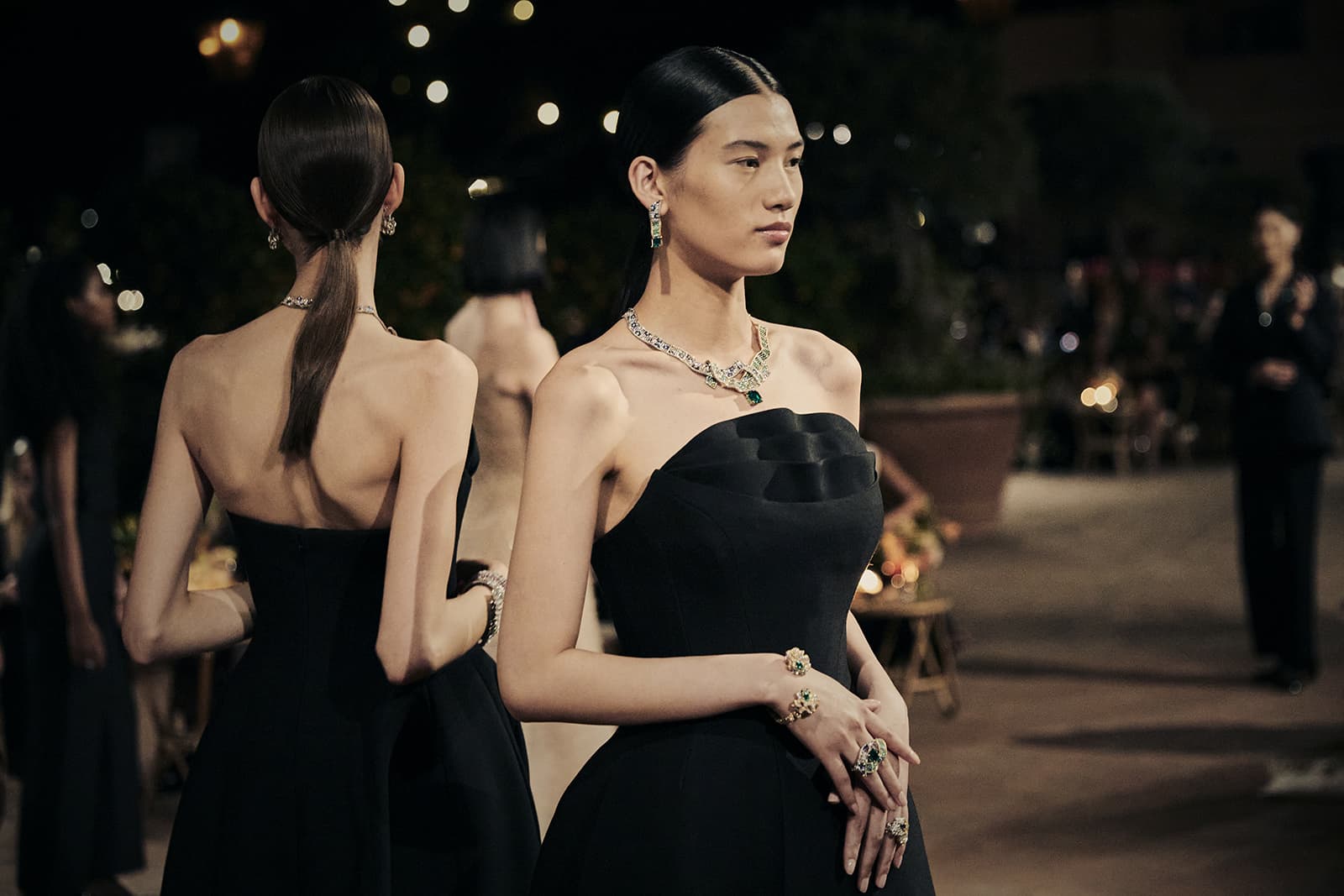  Multi-coloured gemstone jewellery pieces from the new Dior Print High Jewellery collection