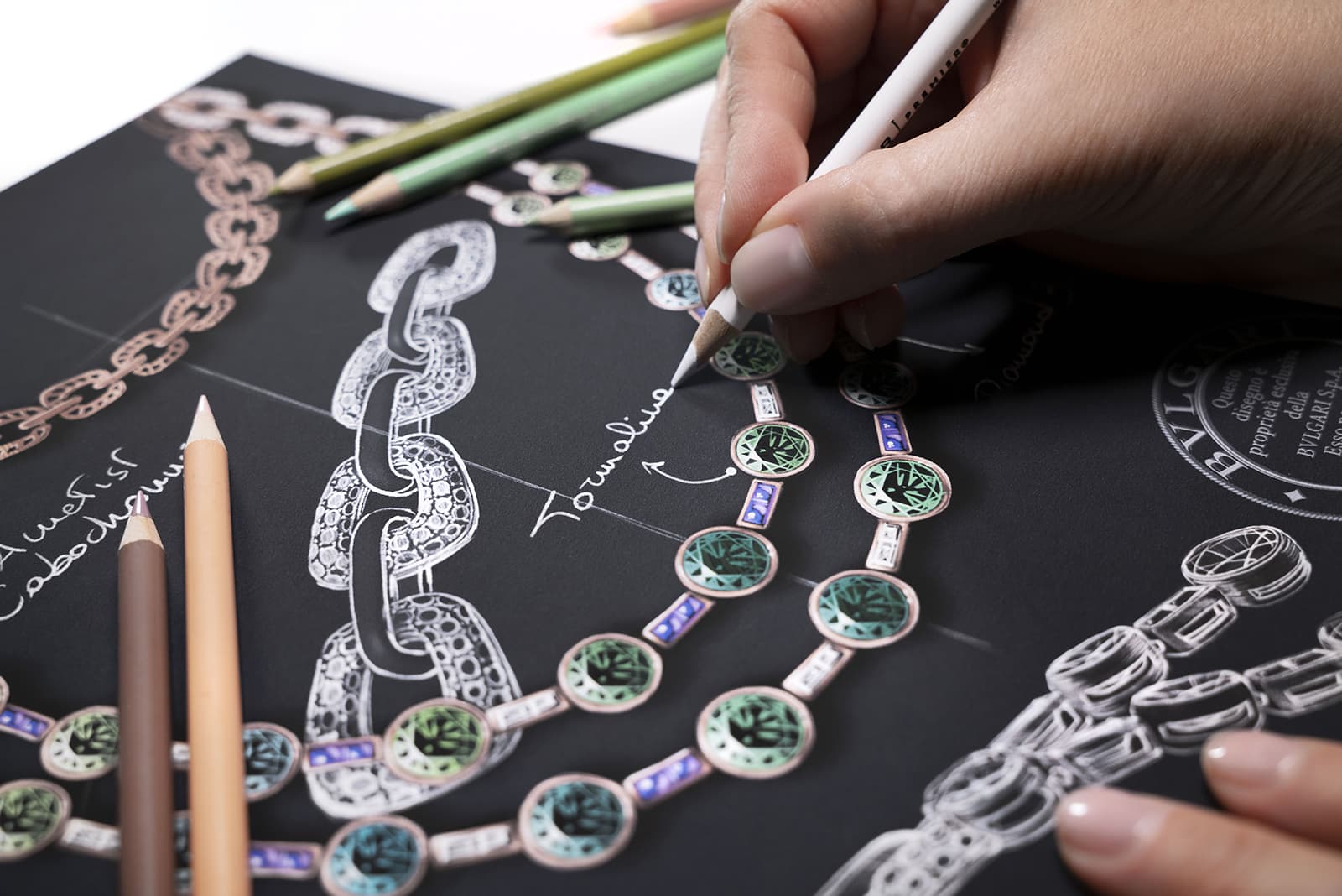  Designing the Bulgari Eden Enchantment necklace from the Eden The Garden of Wonders High Jewellery collection