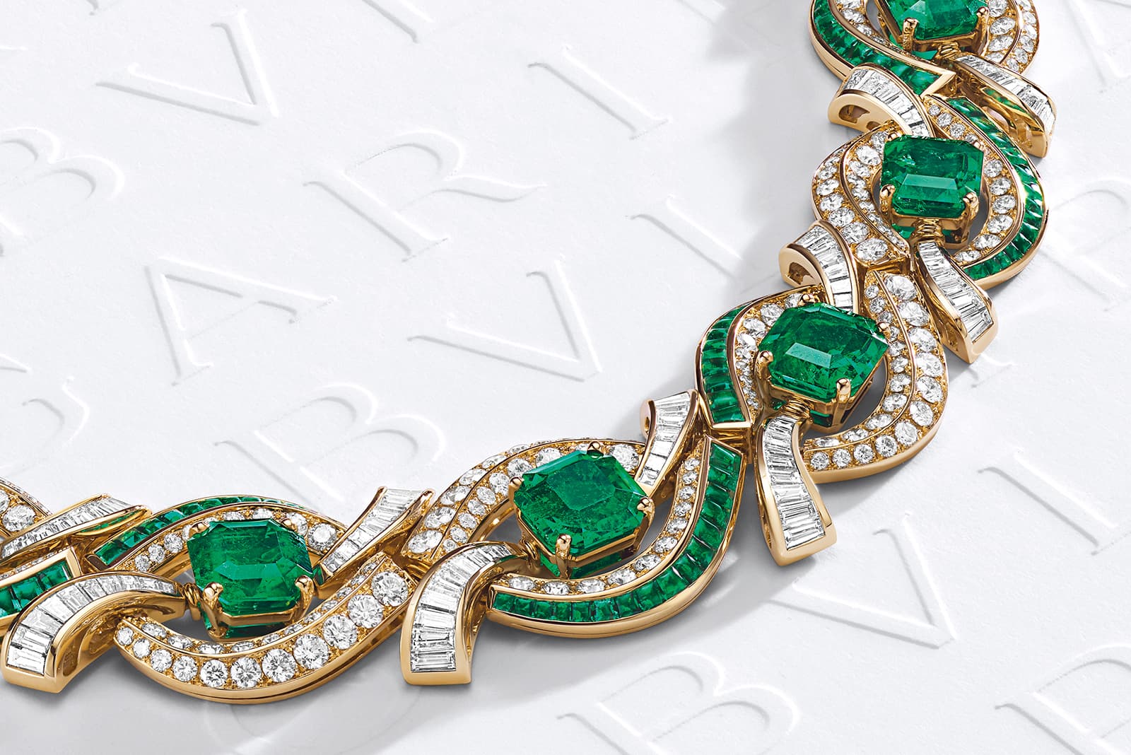  Bulgari emerald and diamond necklace from the Eden The Garden of Wonders High Jewellery collection