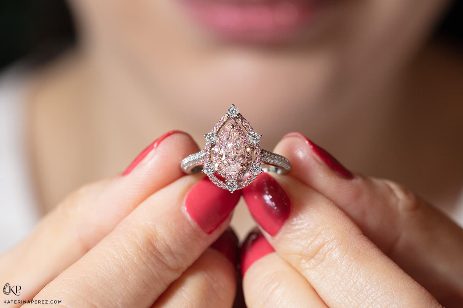 Levian pink diamond ring clearance