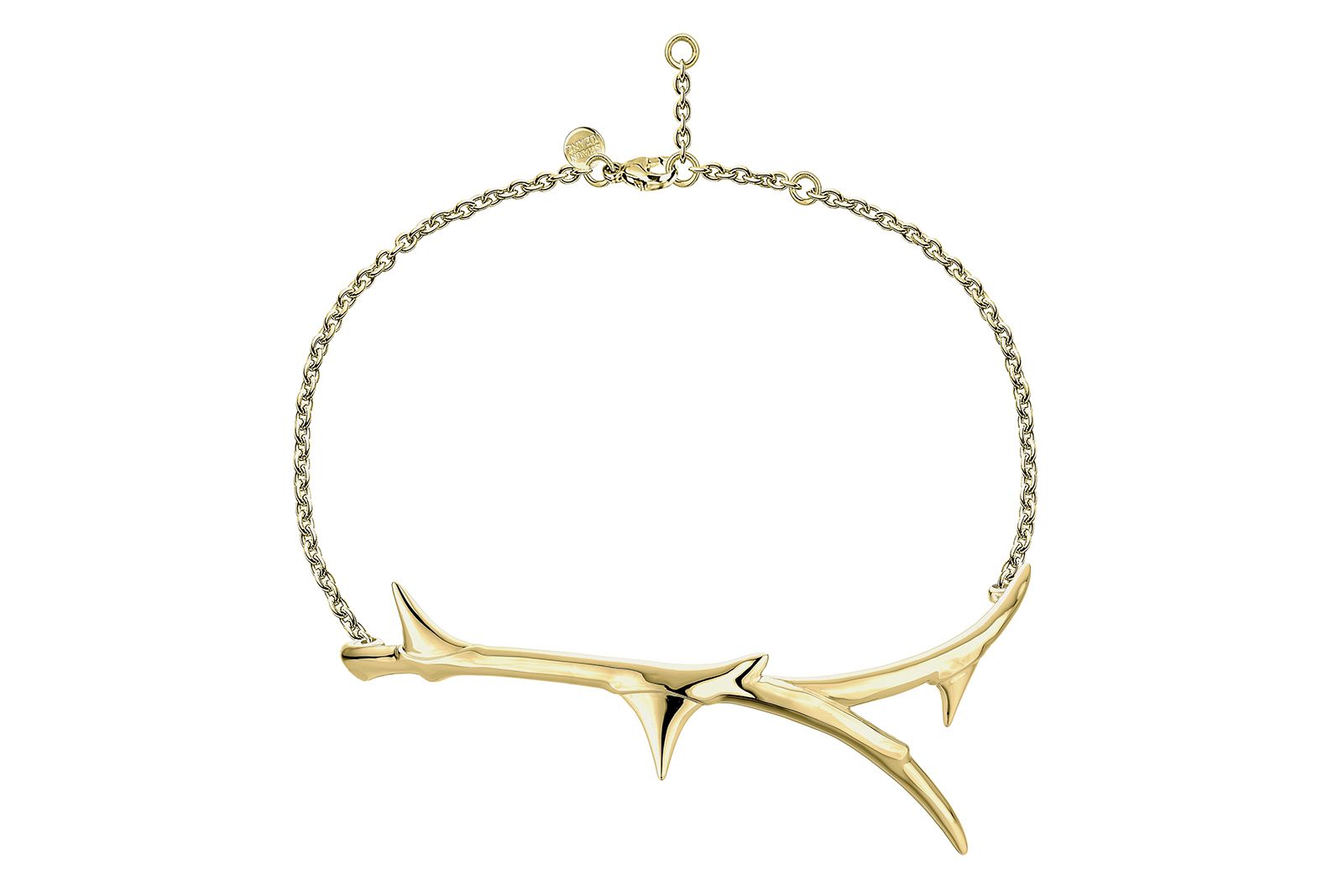  Shaun Leane Rose Thorn bracelet in yellow gold vermeil