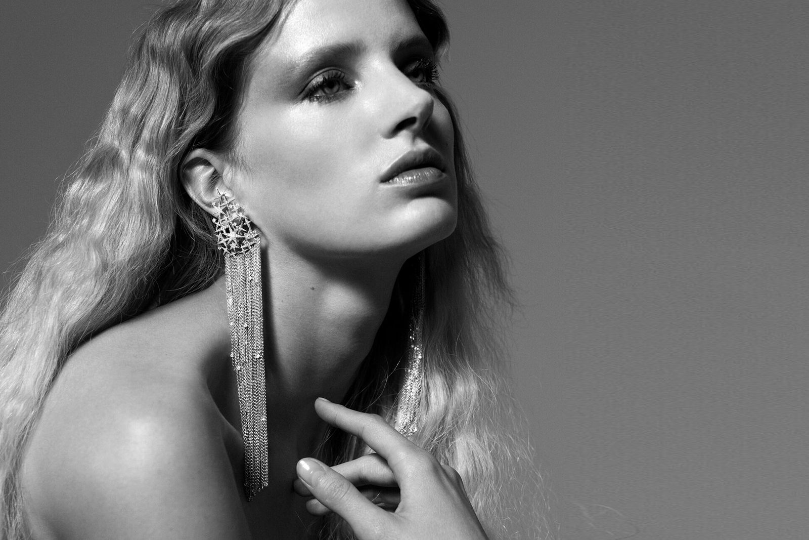  Tatiana Verstraeten Shooting Star Fringe earrings