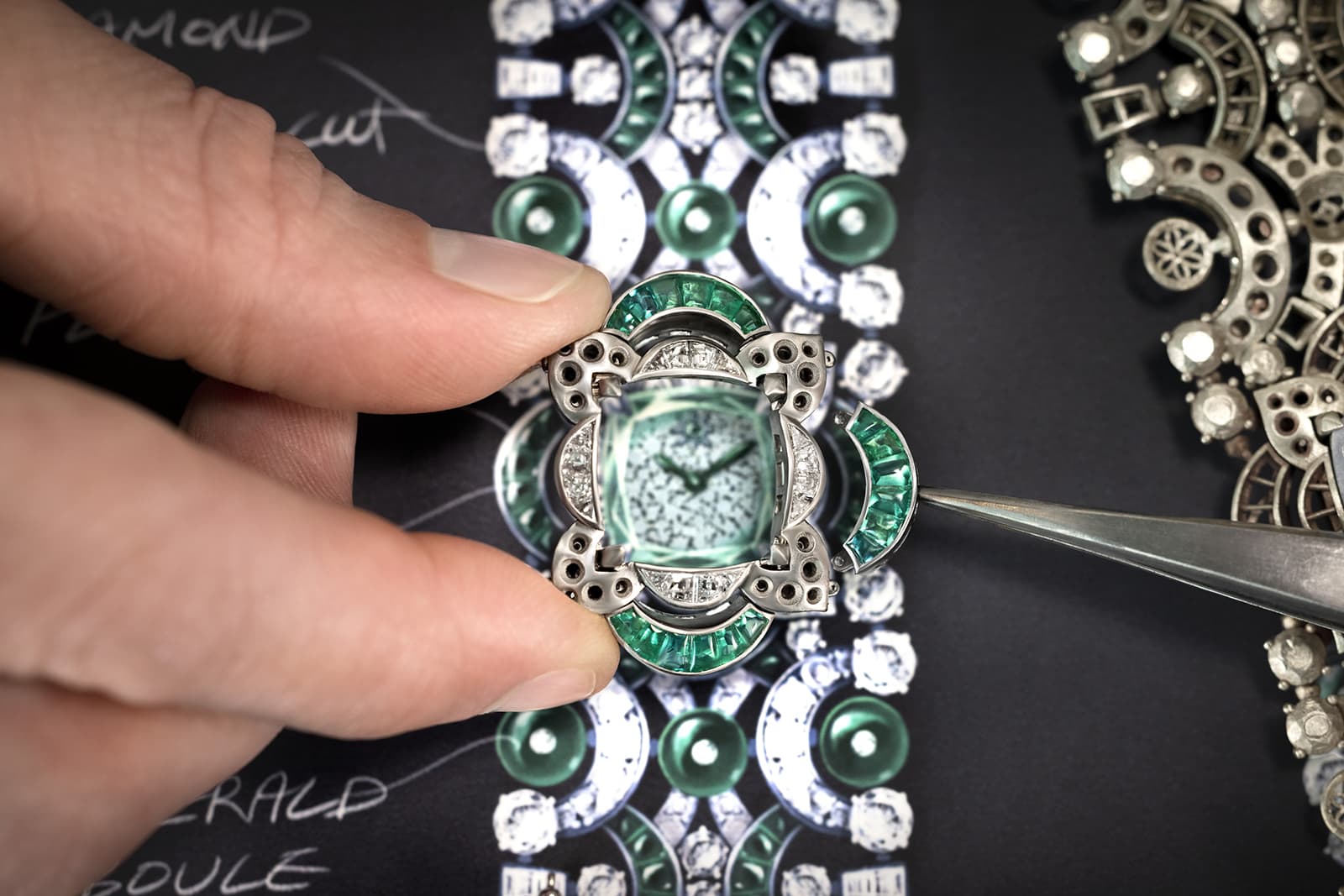 Making of Bulgari Emerald Venus High Jewellery Watch