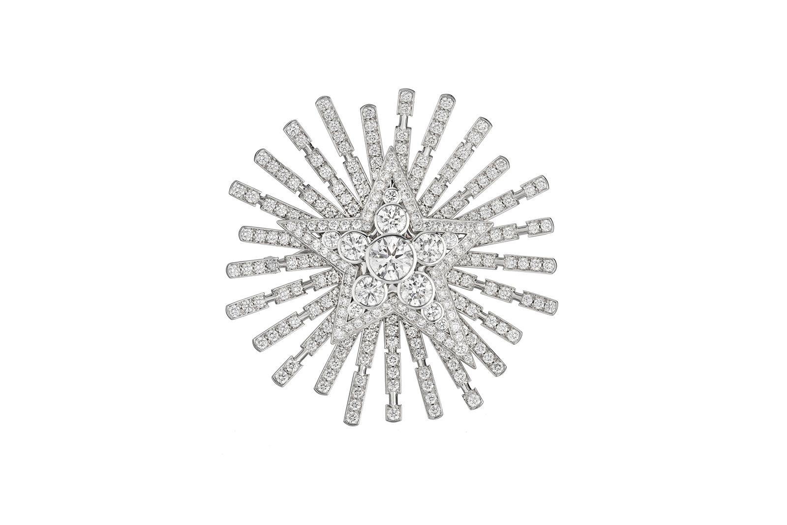  Chanel High Jewellery Comete brooch in diamond