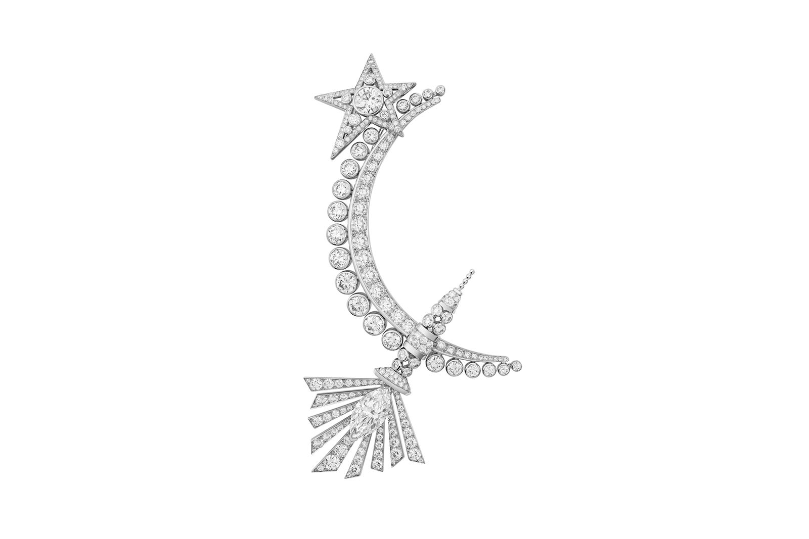  Chanel High Jewellery La Lune Eternelle diamond brooch