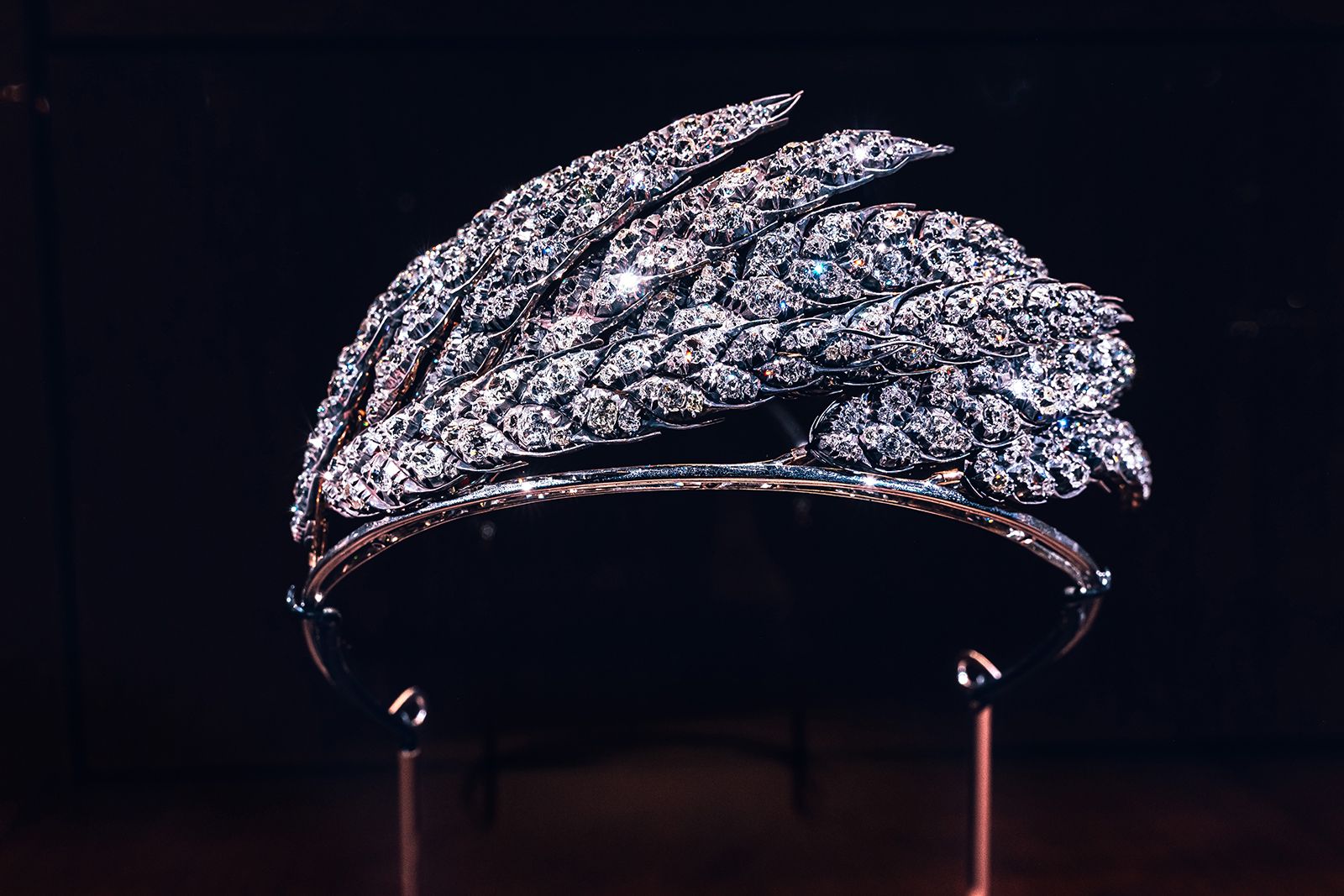 Chaumet diamond Epi de Blé tiara