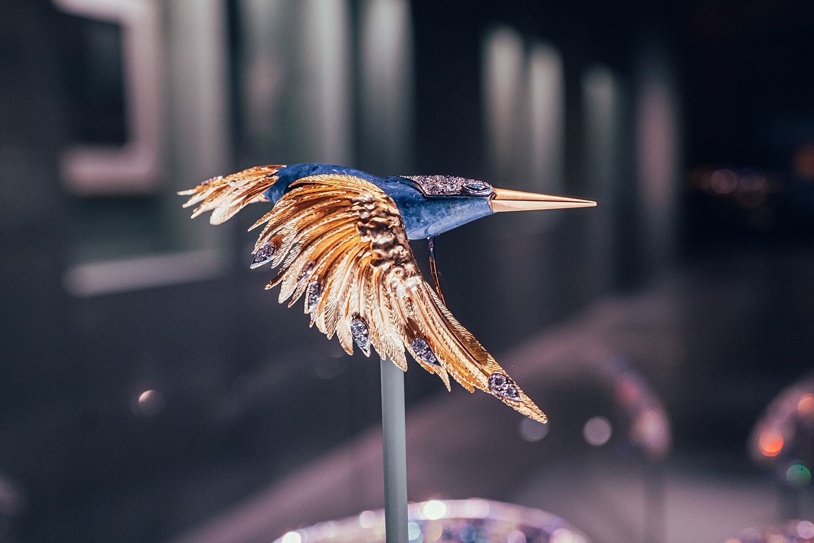 Chaumet Flying hummingbird clip, 1977