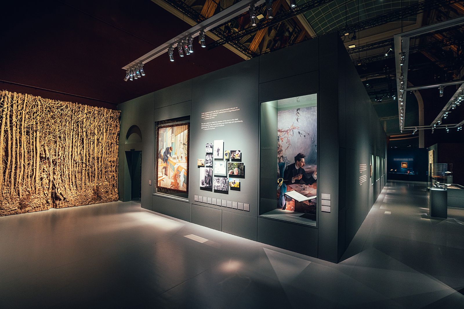  VEGETAL by Chaumet Exhibition opening hall